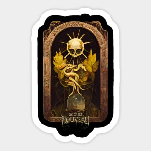 Occult Nouveau - Synchronistic Caduceatic Autogenesis Sticker